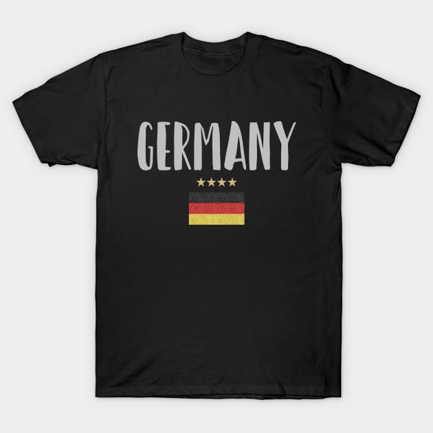 Germany Soccer Football Fan Shirt Flag T-Shirt by Sal71